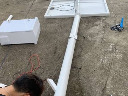 光伏支架安装实景图3